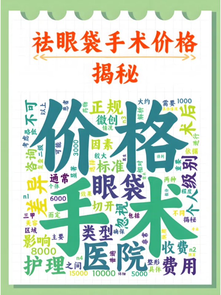 广州内切去眼袋价格多少钱?专业医院内切法去除眼袋手术费用插图1 有美整形网推荐,性价比高的选择